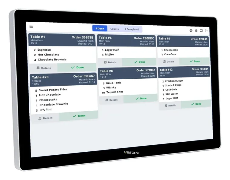 Vesopa Kitchen Screen 18.5"